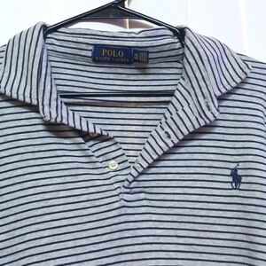 Polo ralph lauren striped Polo shirt men's XXL